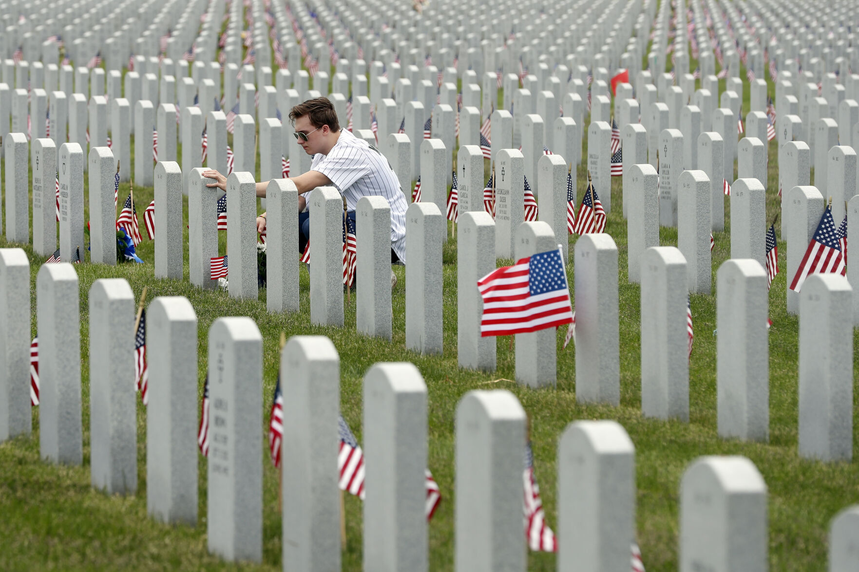 APTOPIX Memorial Day Illinois